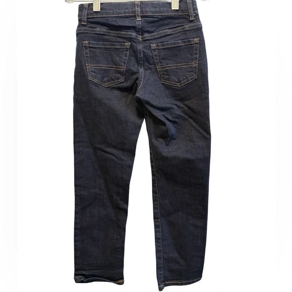 The Children’s Place Kids Adjustable Waist Tabs Stretch Denim Straight Jeans | 7
